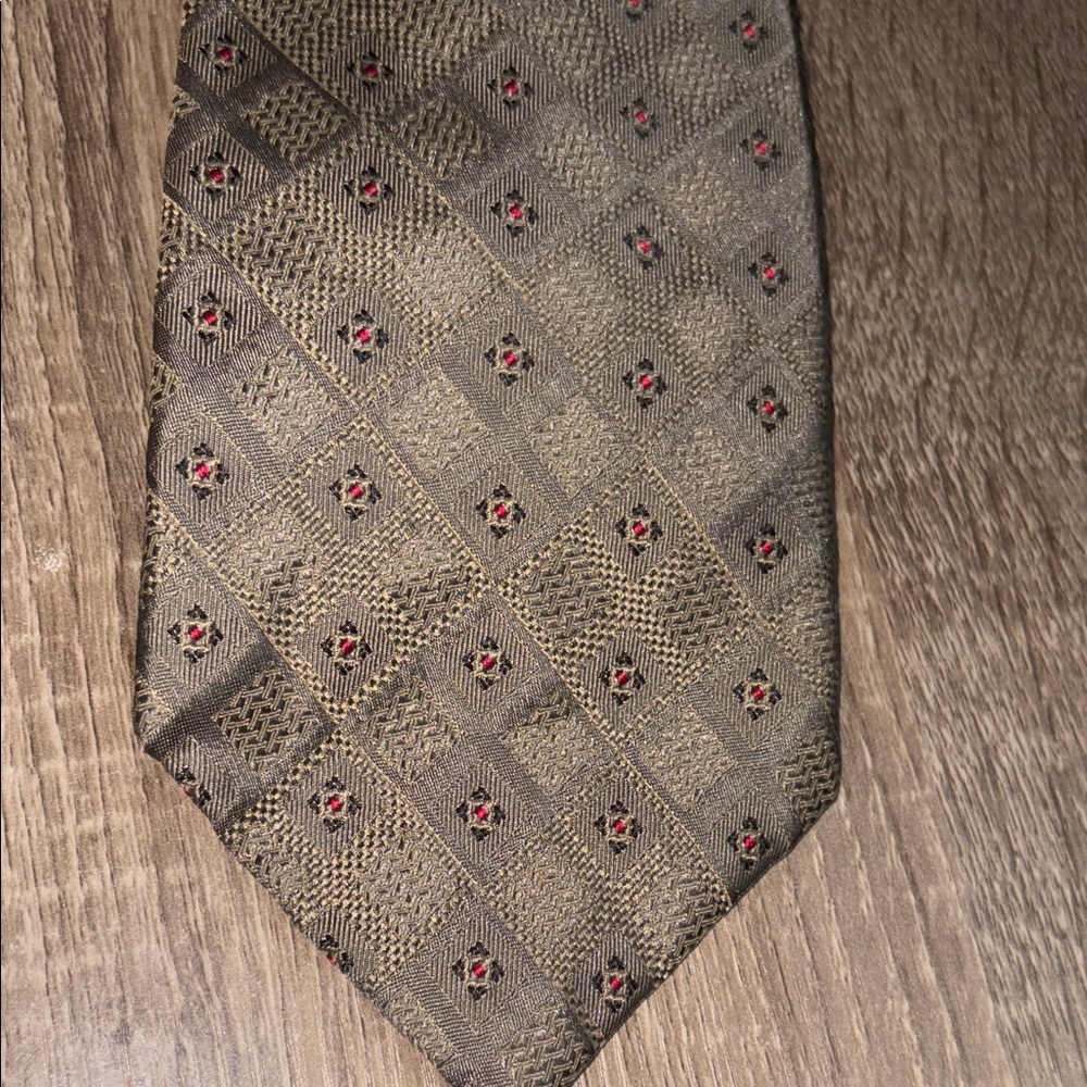 XMI Platinum Elegant Brown Patterned Men's Tie - Nordstrom